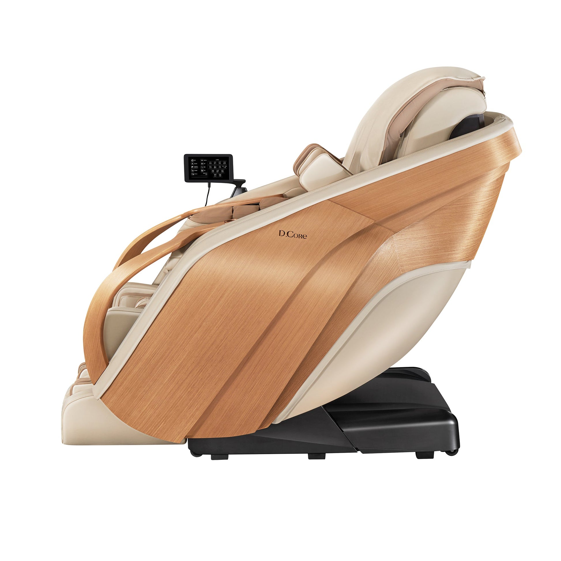 D.Core 2 Hergestellt in Japan Ultra Premium Massage Stuhl mit Oak Side Panels